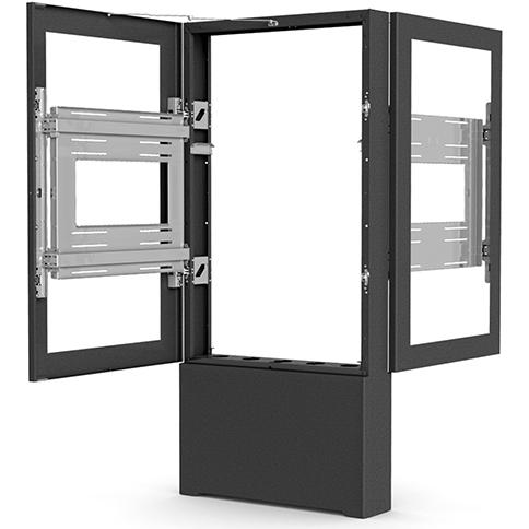 Sanus Chief Impact - 56,7 kg - 139,7 cm (55 Zoll) - 300 x 300 mm - 600 x 400 mm, TV Zubehör, Schwarz