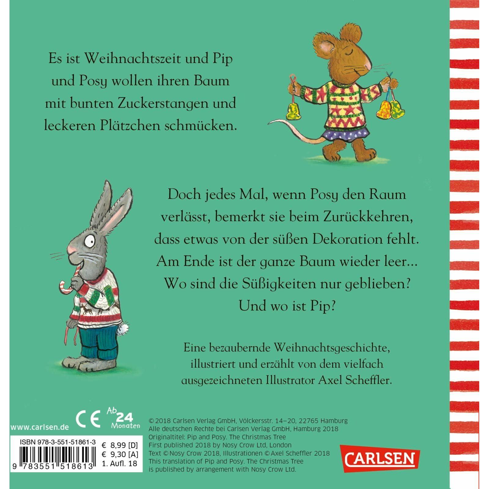 Thumbnail - Pip und Posy: Pip und Posy und der Weihnachtsbaum, Kinderbücher von Axel Scheffler