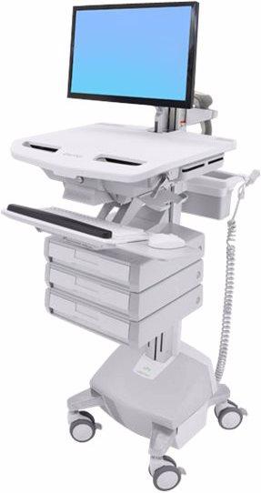 Produktbild Ergotron Cart with LCD Arm, LiFe Powered, 3 Drawers - Wagen - für LCD-Display / PC-Ausrüs