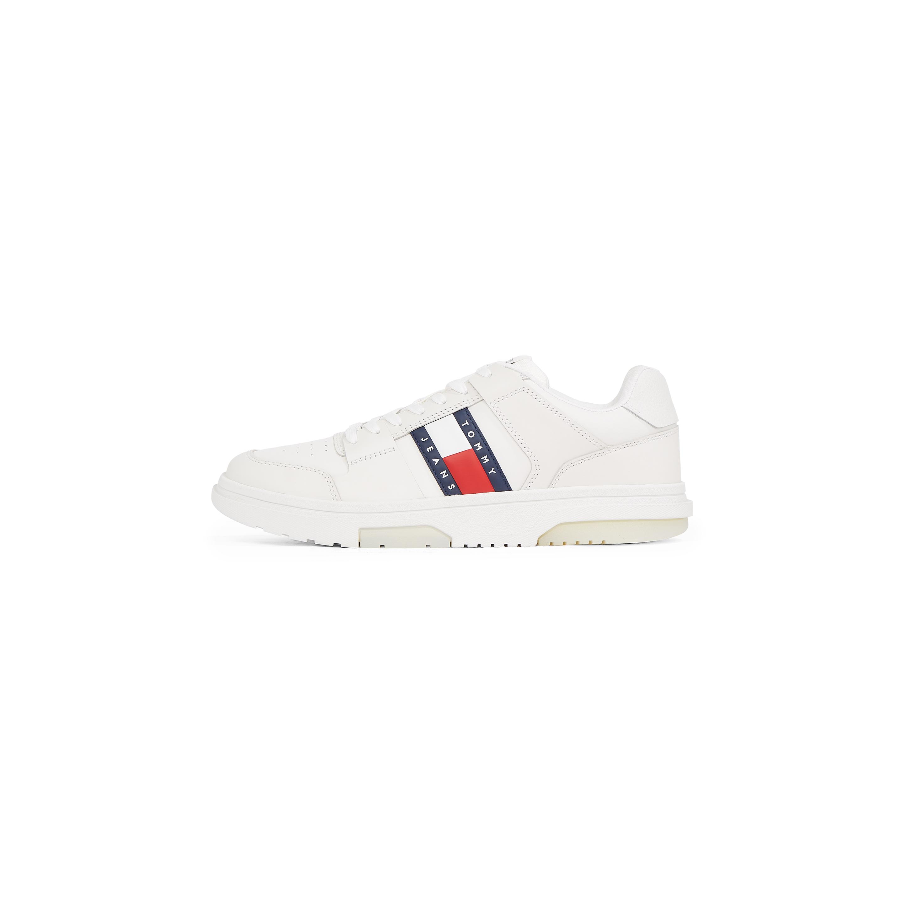 Tommy Hilfiger, Herren, Sneakers, The Brooklyn Leather Ess, Rosa, Beige, (40)