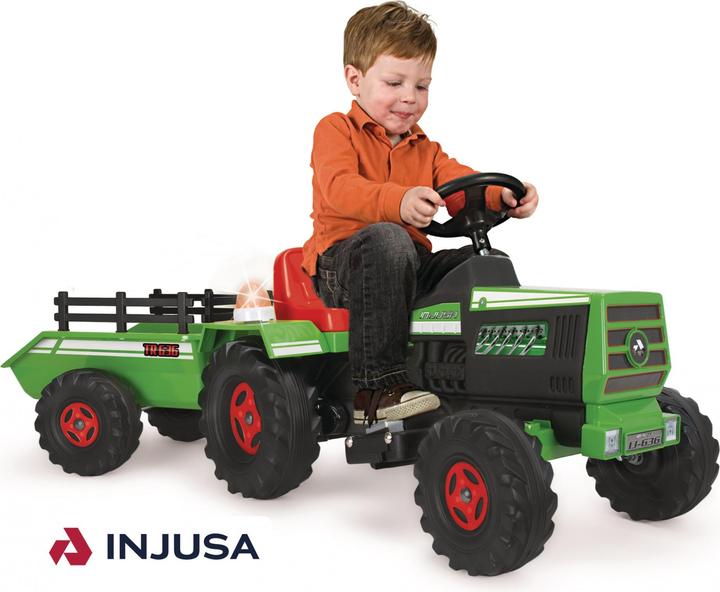 Image du produit Injusa Accu Tractor 6V 136x52x50Cm (6 V)