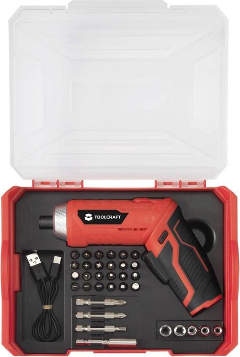 Produktbild Toolcraft TO-7870758 Akku-Schnellbauschrauber 3.7V 1500 mAh Li-Ion inkl. Koffer