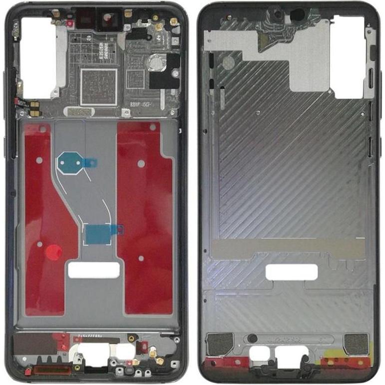 CoreParts Front Housing Frame - Black (Huawei P20 Pro), Mobilgerät Ersatzteile, Schwarz