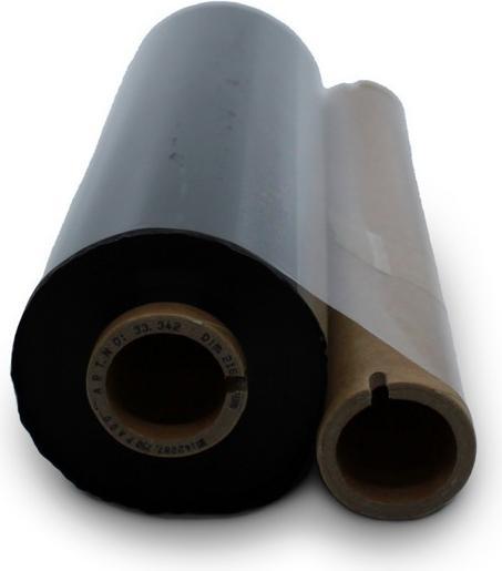 Produktbild Helvetikett Thermotransfer Farbband Wachs/Harz 216 mm x 300 m (21.60 cm, Schwarz)