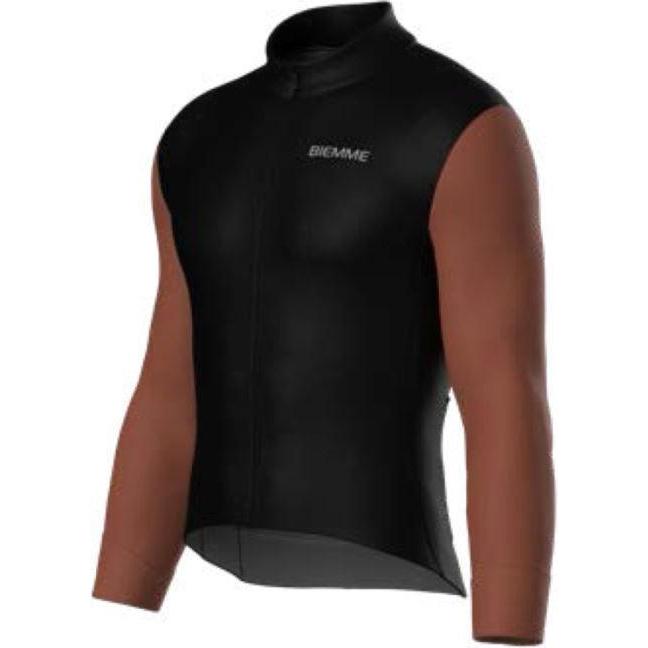 Biemme, Maglia funzionale, CLIMB long sleeve shirt black rust XL (XL), Nero, XL