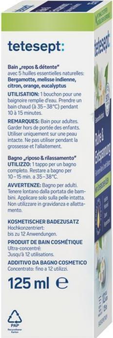 Image du produit Tetesept Calme & Détente 125ml (125 ml, Huile de bain)