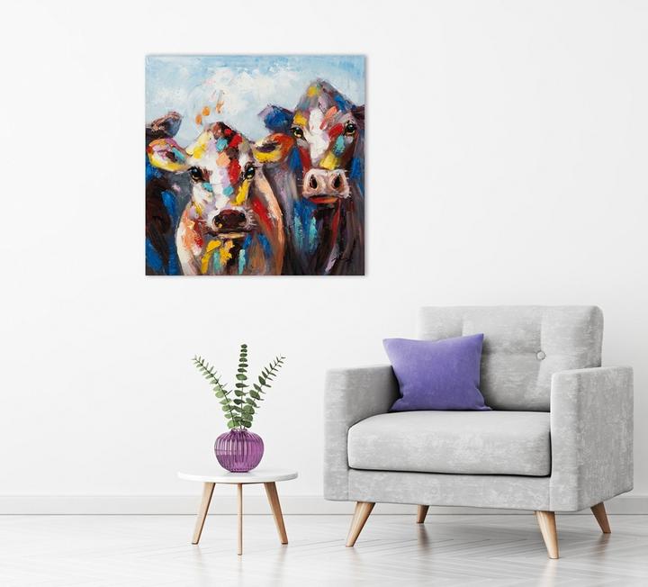 Produktbild Schubiger Bunte Kühe (60 x 60 cm)