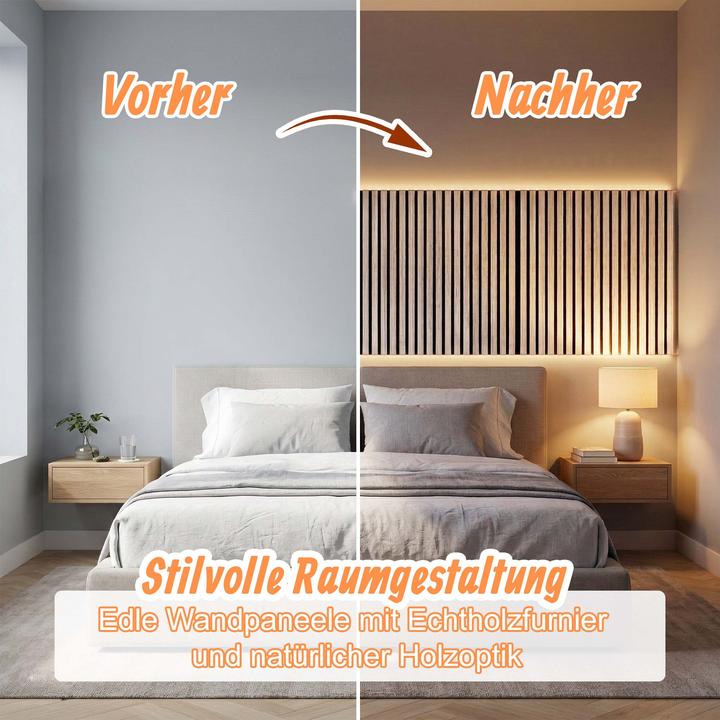 Productafbeelding Relaxdays 4x Akustikpaneele (1.44 m², 60 x 60 cm)