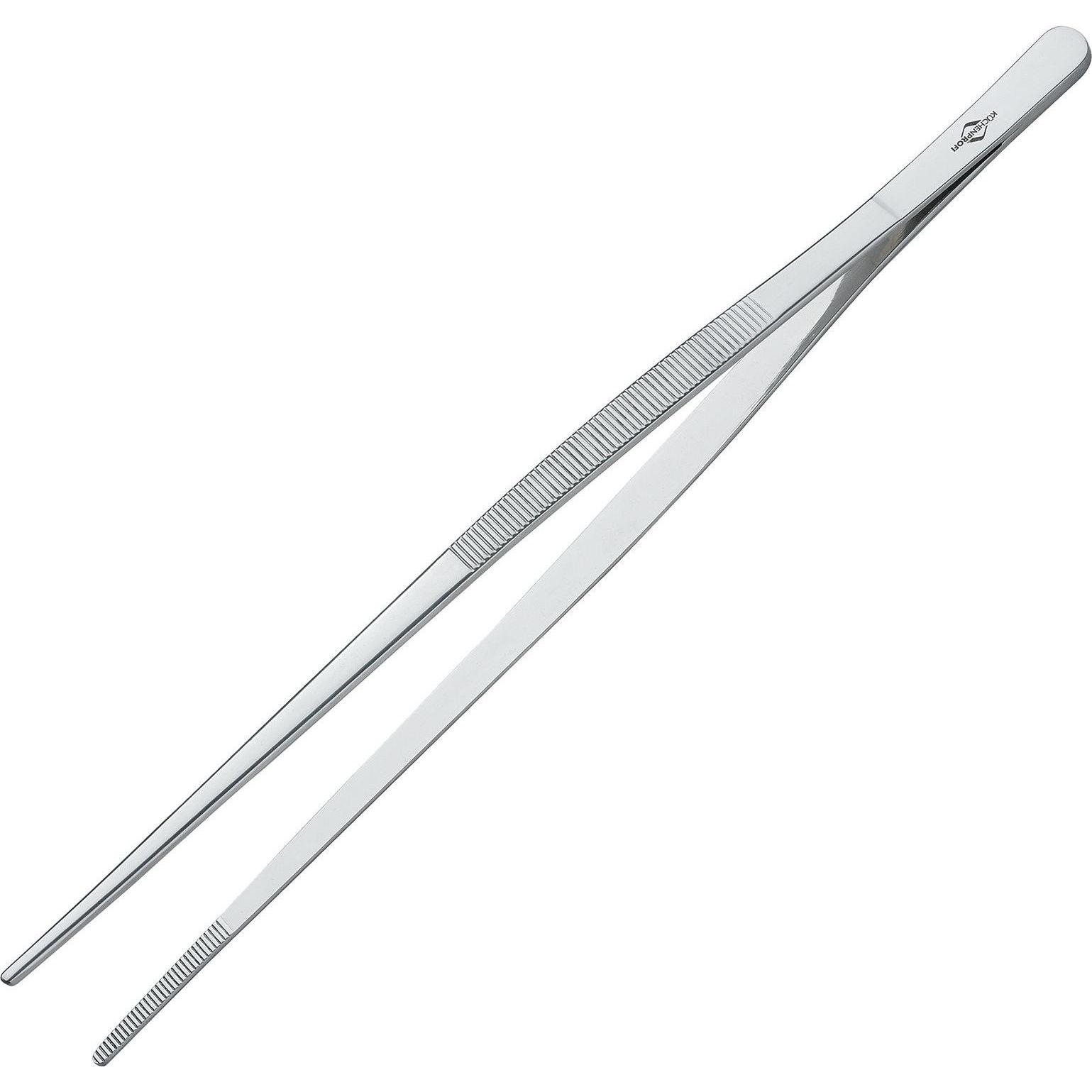 Küchenprofi Pinzette, Kochbesteck, Silber