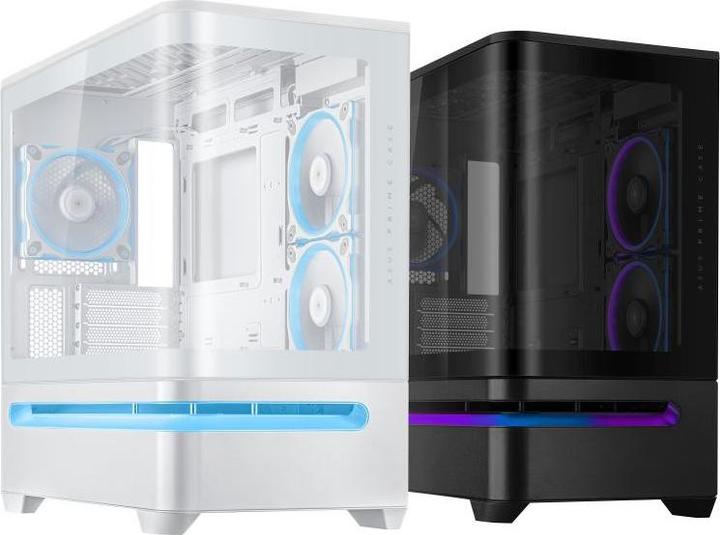 Immagine prodotto ASUS Prime Ap202 Tg Argb Bianco (mATX, Mini-ITX)