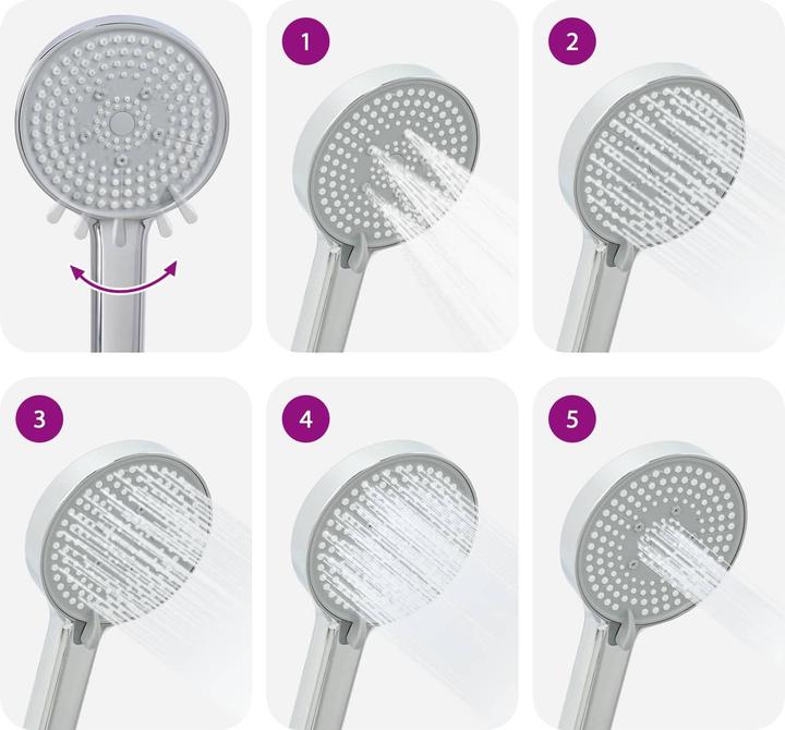 Produktbild vidaXL Dusche Set