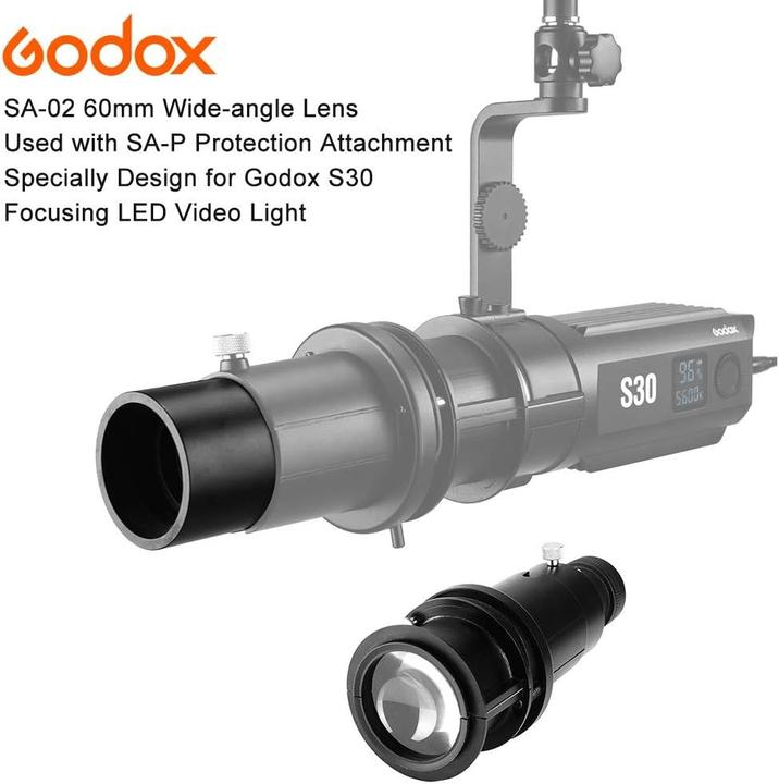 Productafbeelding Godox SA-02 60mm voor S30 (Godox)