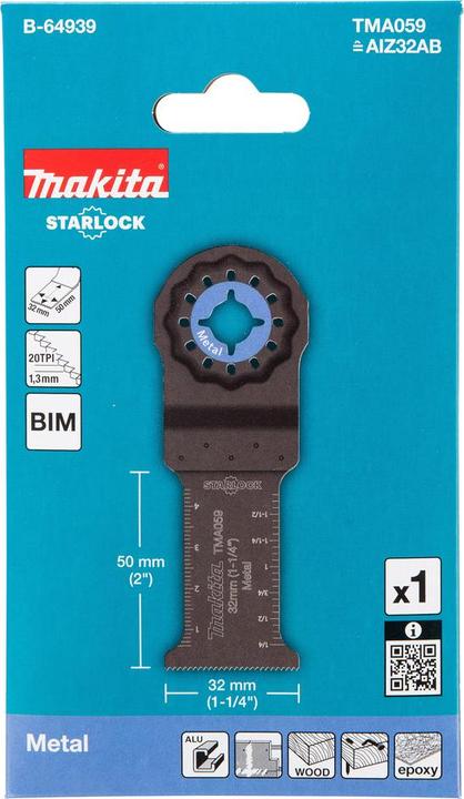 Produktbild Makita Tauchsägeblatt 32mm TMA059