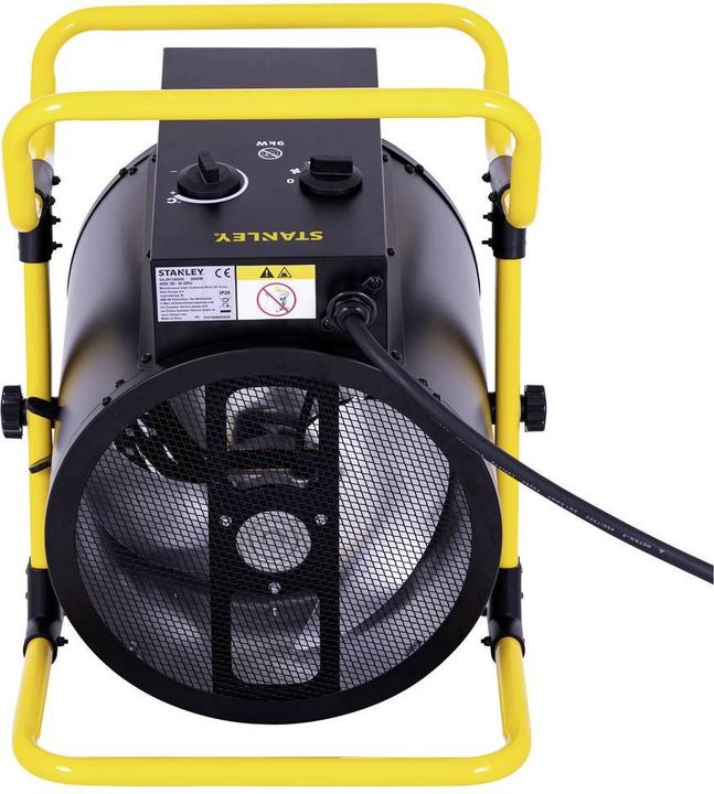 Productafbeelding Stanley SXJH119000E Ventilatorkachel 9000W 90 m² Zwart/Geel (SXJH119000E)