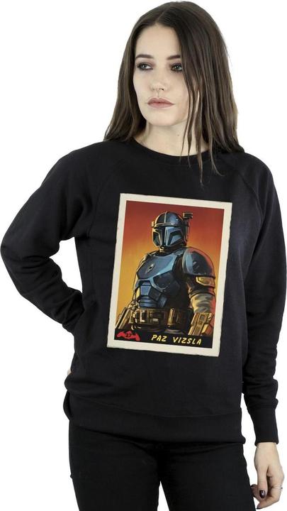 Produktbild Star Wars The Mandalorian Paz Vizla Card Sweatshirt (L)