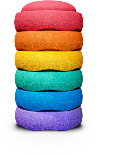 Produktbild Stapelstein Mini Rainbow Classic 6