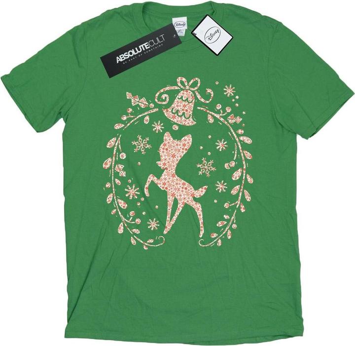 Produktbild Disney Bambi Christmas Wreath TShirt (S)