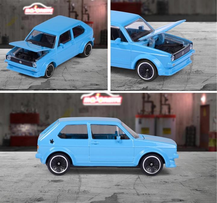 Produktbild Majorette Vintage VW Golf MK1, blue