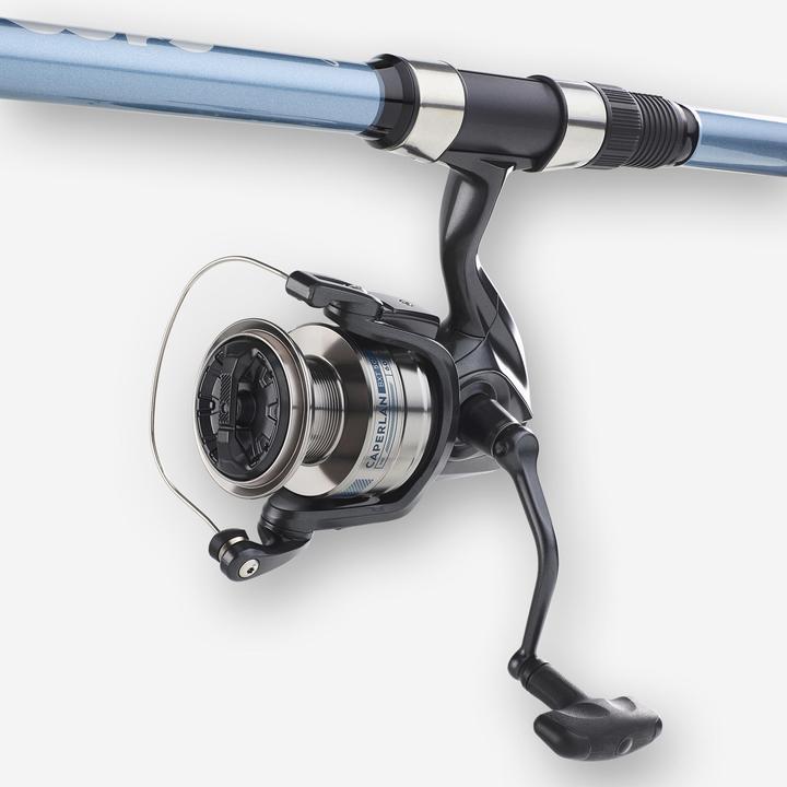 Image du produit Caperlan Ensemble de pêche en surfcasting canne et moulinet symbios light-500 390 80-150g (Canne à pêche surf, 134 cm)