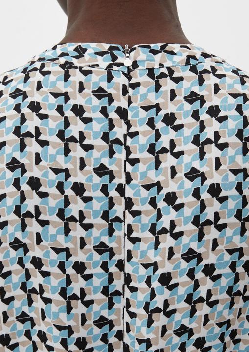 Produktbild s.Oliver Kleid Kleid mit Allover-Muster (34)