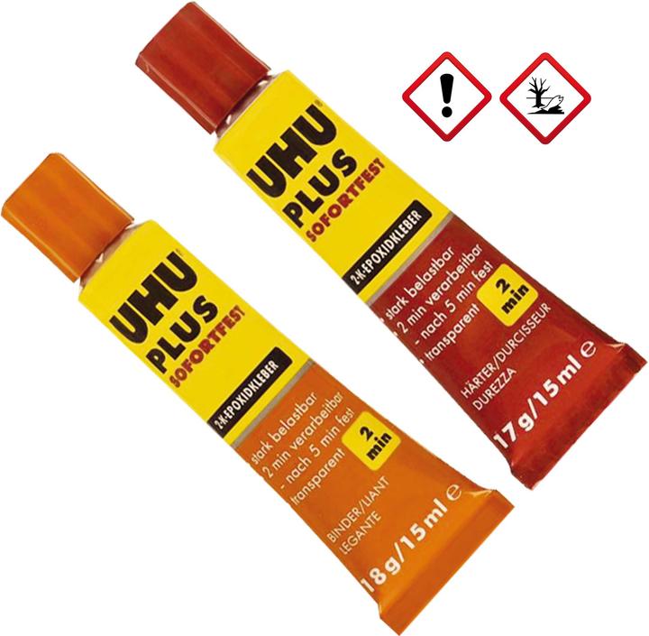 Produktbild UHU Plus Sofortfest (35 g, 35 ml)