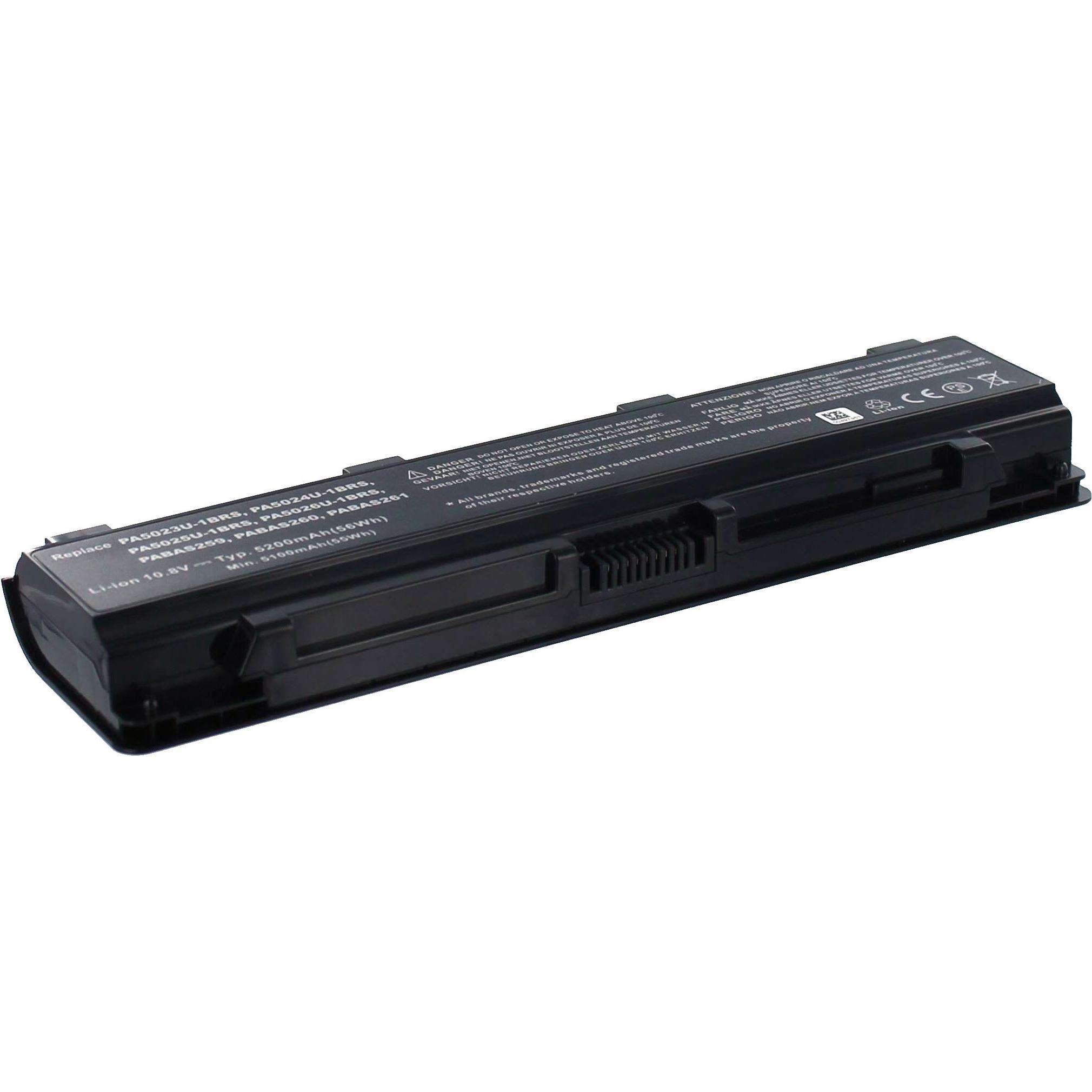 AGI Akku kompatibel mit Toshiba Satellite L875-10G - Akku - 4.400 mAh (4400 mAh), Notebook Akku, Schwarz
