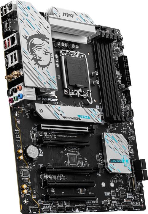 Image du produit MSI B760 GAMING PLUS WIFI DDR4 (LGA 1700, Intel B760, ATX)