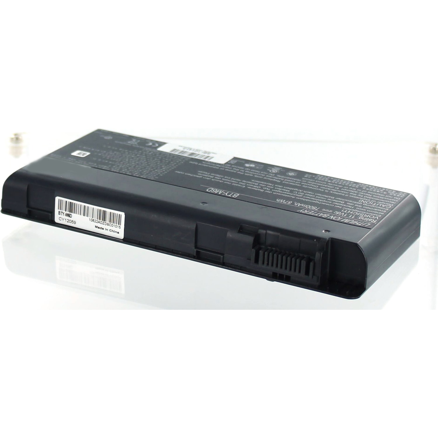 AGI 107966 - Akku - MEDION - MD98117 (6600 mAh), Notebook Akku, Schwarz