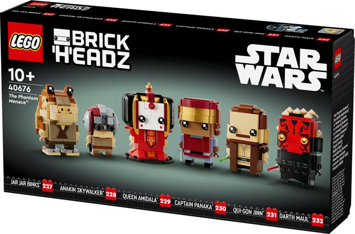 Produktbild LEGO Die dunkle Bedrohung (40676, LEGO Brickheadz, LEGO Star Wars)