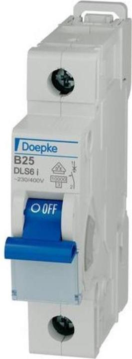 Produktbild Doepke Automat B 25A DLS 6I B25-1 ** 10kA 1-polig