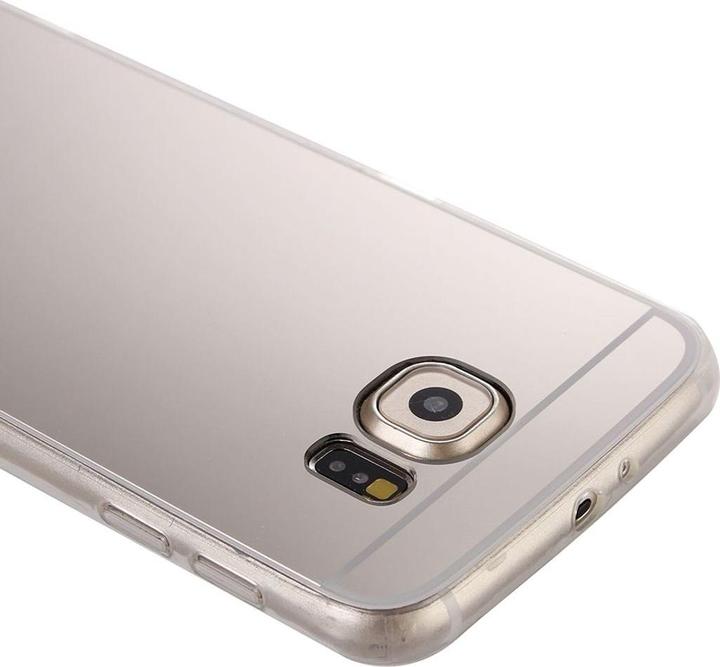 Produktbild König Design Handyhülle für Samsung Galaxy S7 Edge Schutzcase Backcover Bumper Etuis Silber (Samsung Galaxy S7 Edge)