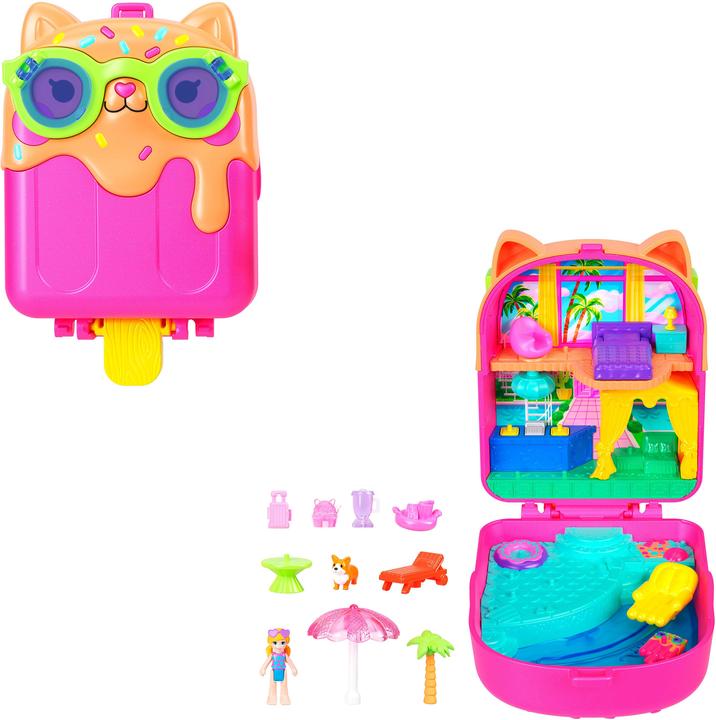 Produktbild Polly Pocket Eis am Stiel Kätzchen Schatulle