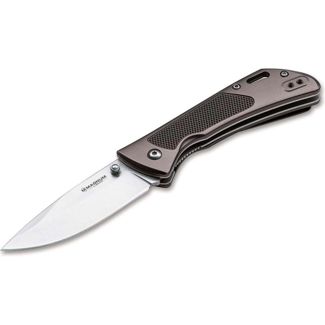 Böker Advance Checkering Dark Bronze (8.50 cm) (01RY303)