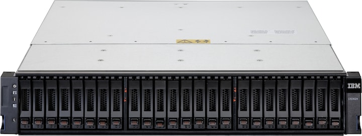 Produktbild IBM DS3524 - SAS - Rack (2U) - Schwarz - Grau - 25,9 kg - 449 x 487 x 86 mm - 25,9 k (SAS)