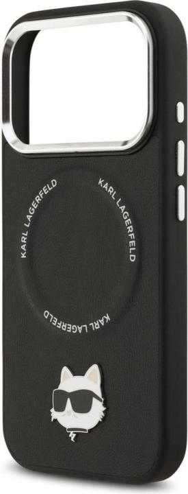 Produktbild Karl Lagerfeld - Leather MagSafe - iPhone 17 Pro - Black (Apple iPhone 17 Pro)