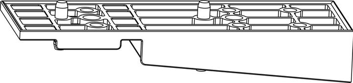 Immagine prodotto Maco Piastra di collegamento Fibre-Therm 237/56, accorciabile, argento (368677)