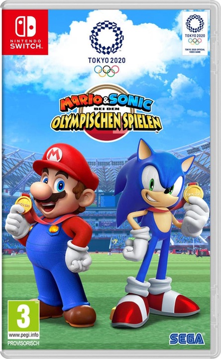 Produktbild Nintendo Mario & Sonic bei den Olympischen Spielen: Tokyo 2020 (Switch, DE)