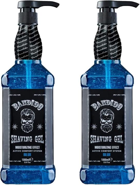 Actual product image Bandido 2er-Pack Rasiergel-Set für Männer (2000 ml, Shaving gel)