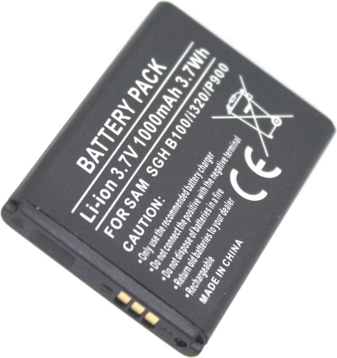 Actual product image AGI 42602 - Battery - Samsung - E1280 - Black - Lithium-Ion (Li-Ion) - 850 mAh