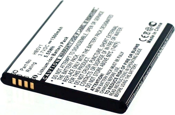 Produktbild AGI 42860 - Akku - Huawei - Ascend Y300-0100 - Schwarz - Lithium-Ion (Li-Ion) - 1500