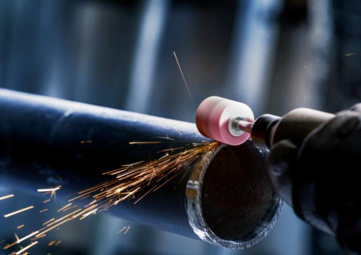 Actual product image Bosch Professional Zubehör PRO Steel mounted points set, 25 x 24, 15 x 30, 15 x 30, 25 x 25, 20 x 25 mm, G60, 5 pcs. (60)