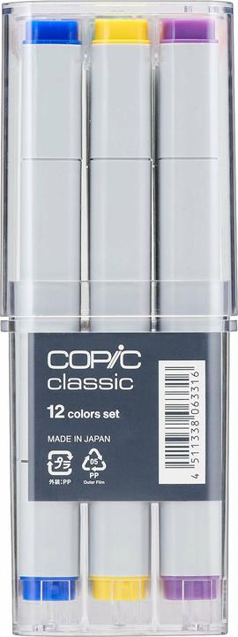 Actual product image Copic Classic (12x)