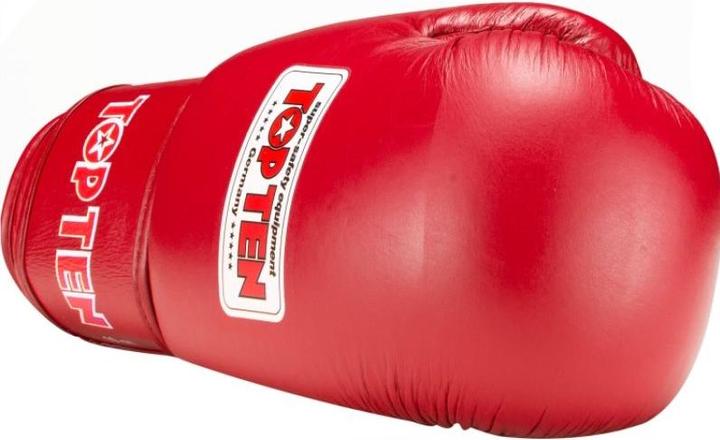 Actual product image Top ten RTT-COMPETITION Leather Boxing Gloves 10oz (WORLD BOXING APPROVED) (10 OZ, 10)