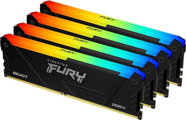 Productafbeelding Kingston Fury Beast (2 x 16GB, 3600 MHz, DDR4 RAM, DIMM 288 pin)