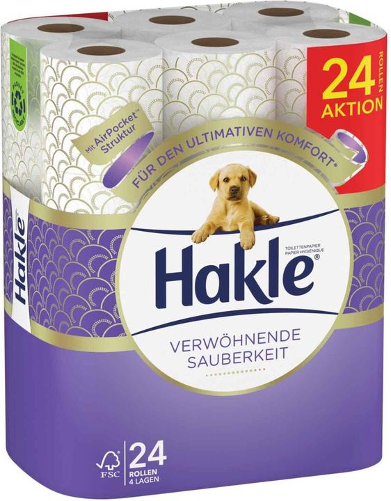 Hakle Toilet paper verwoe cleanliness 24 (24 pcs.)
