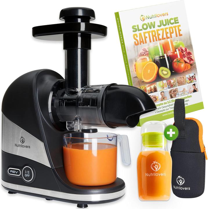 Nutrilovers Slow Juicer MINI PRESS Black Berry