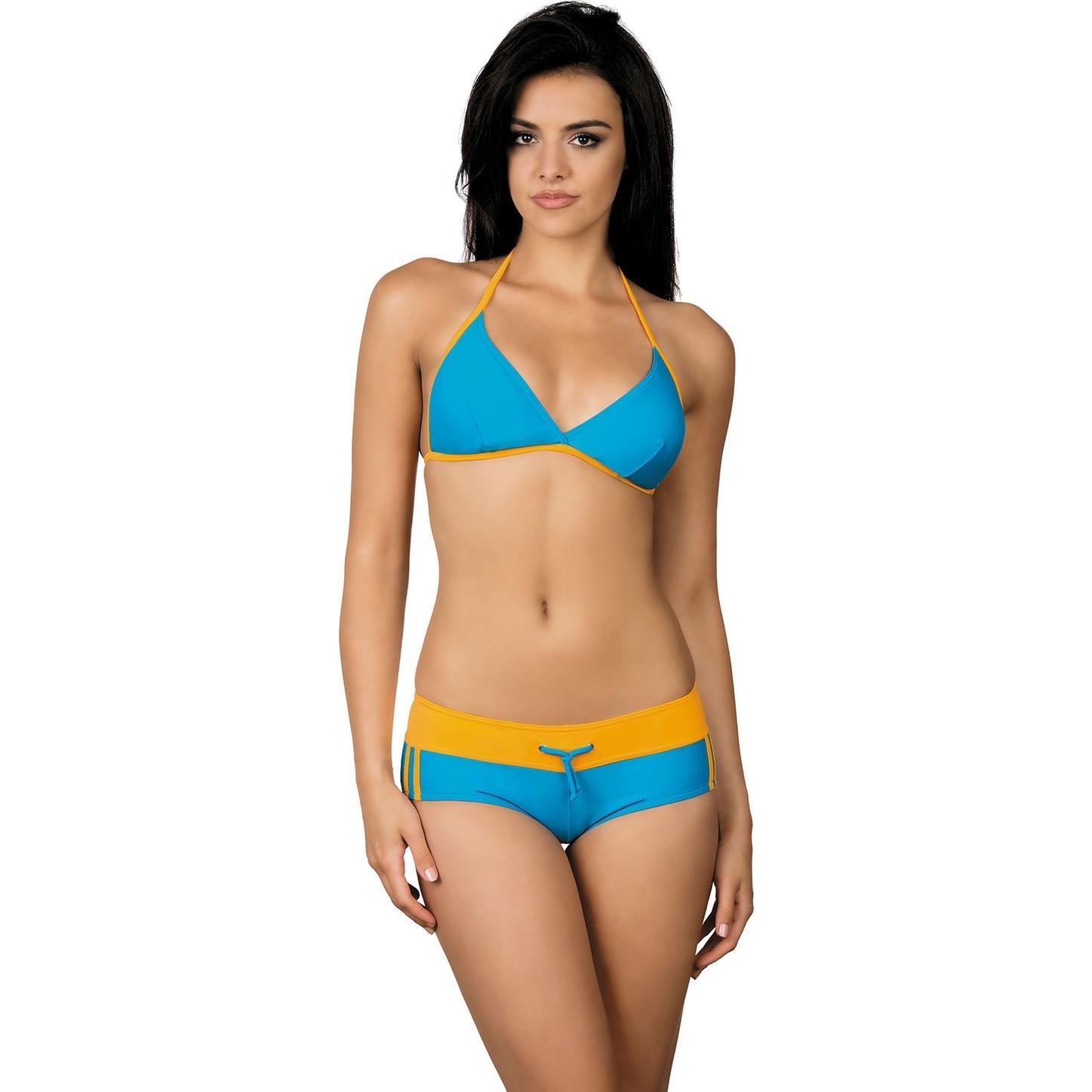 Lorin, Damen, Bikini, Zweiteiler Bikini model 182789, Blau, (36)