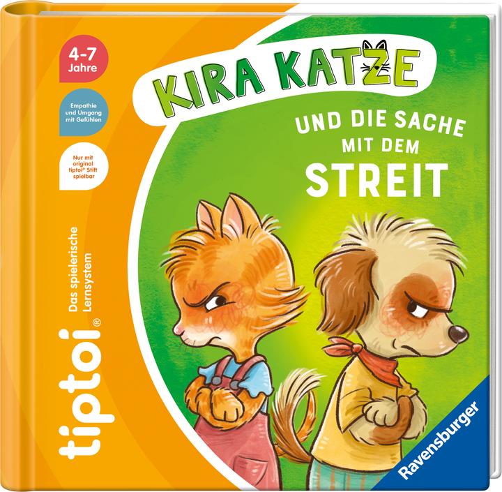 tiptoi Kira Katze und die Sache mit dem Streit (Deutsch, Anja Kiel, Simone Leiss-Bohn, 2025)