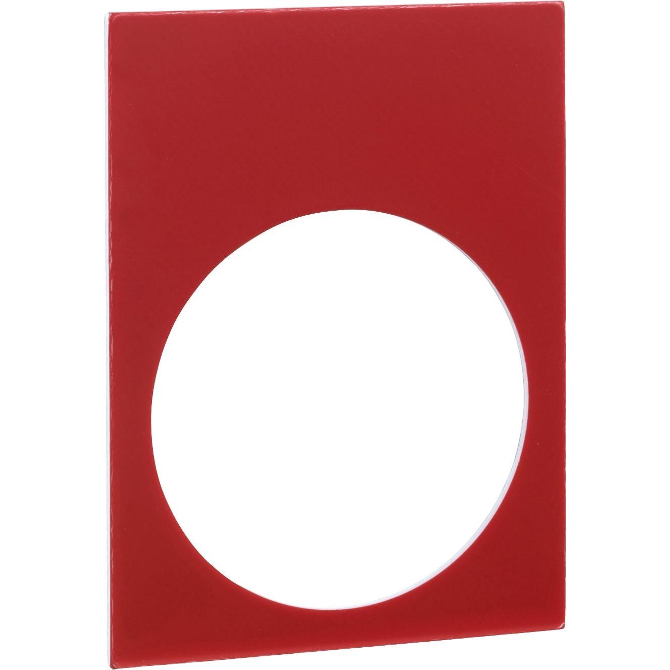 Schneider Electric Schild, 30x40mm, gelb, ARRET, Pulsante + Interruttore, Giallo