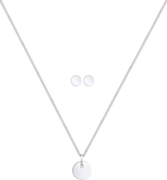 Produktbild Elli Plättchen Geo Basic (925 Silber)